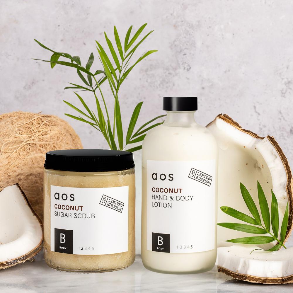 aos Skincare Farm to Face Coconut Body Care
