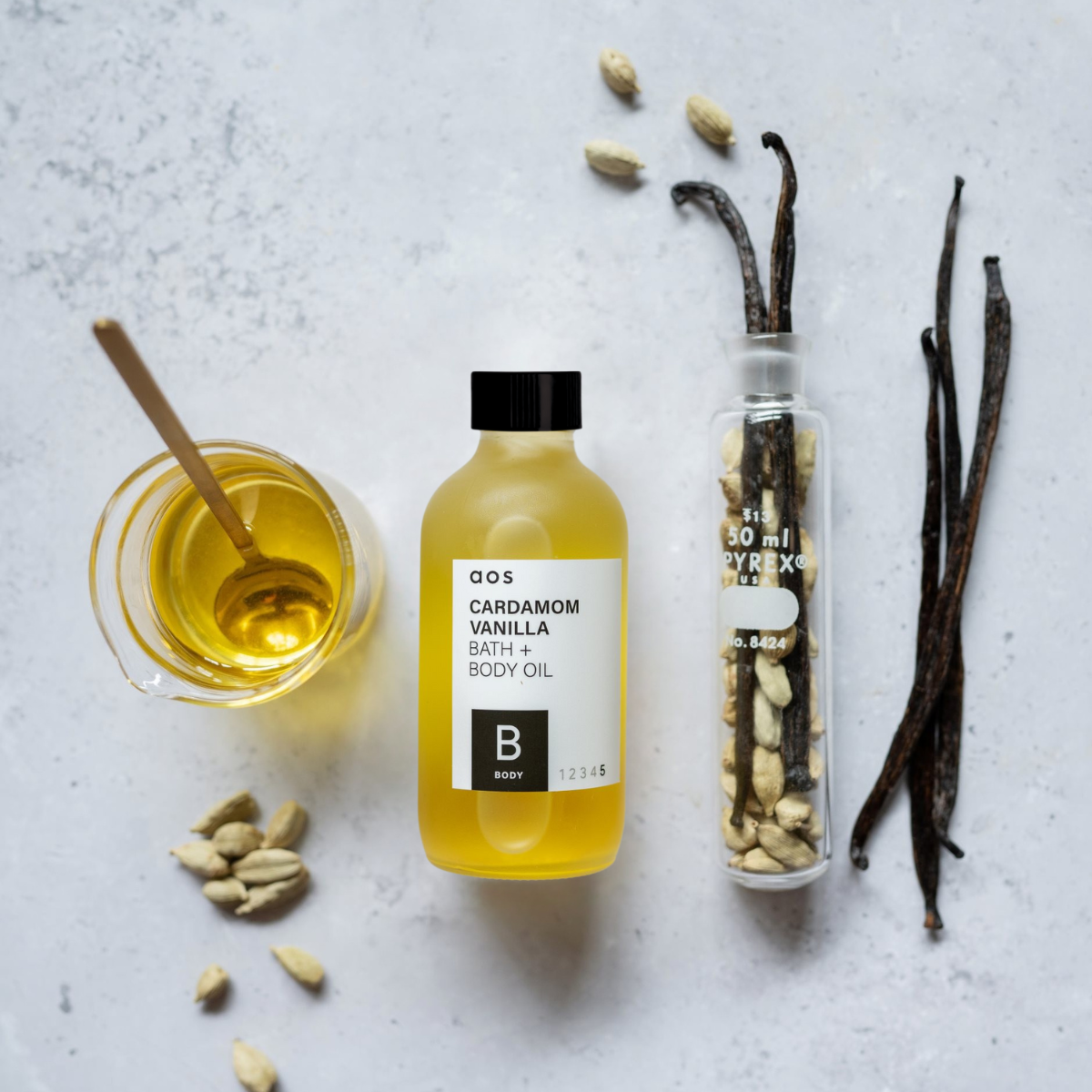 Cardamom Vanilla Bath & Body Oil