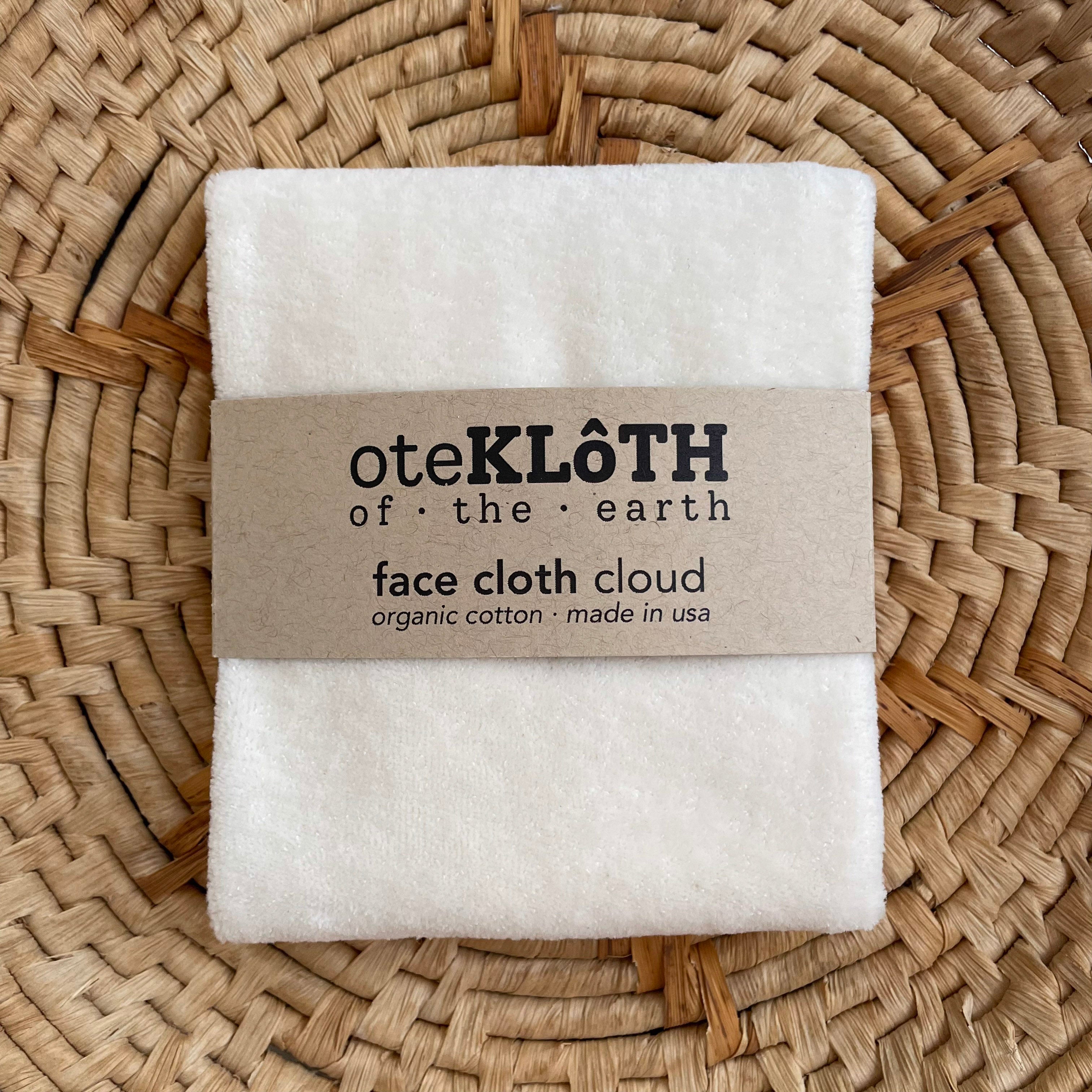 GIFT: OteKLOTH Organic Cotton Face Cloth | Cloud