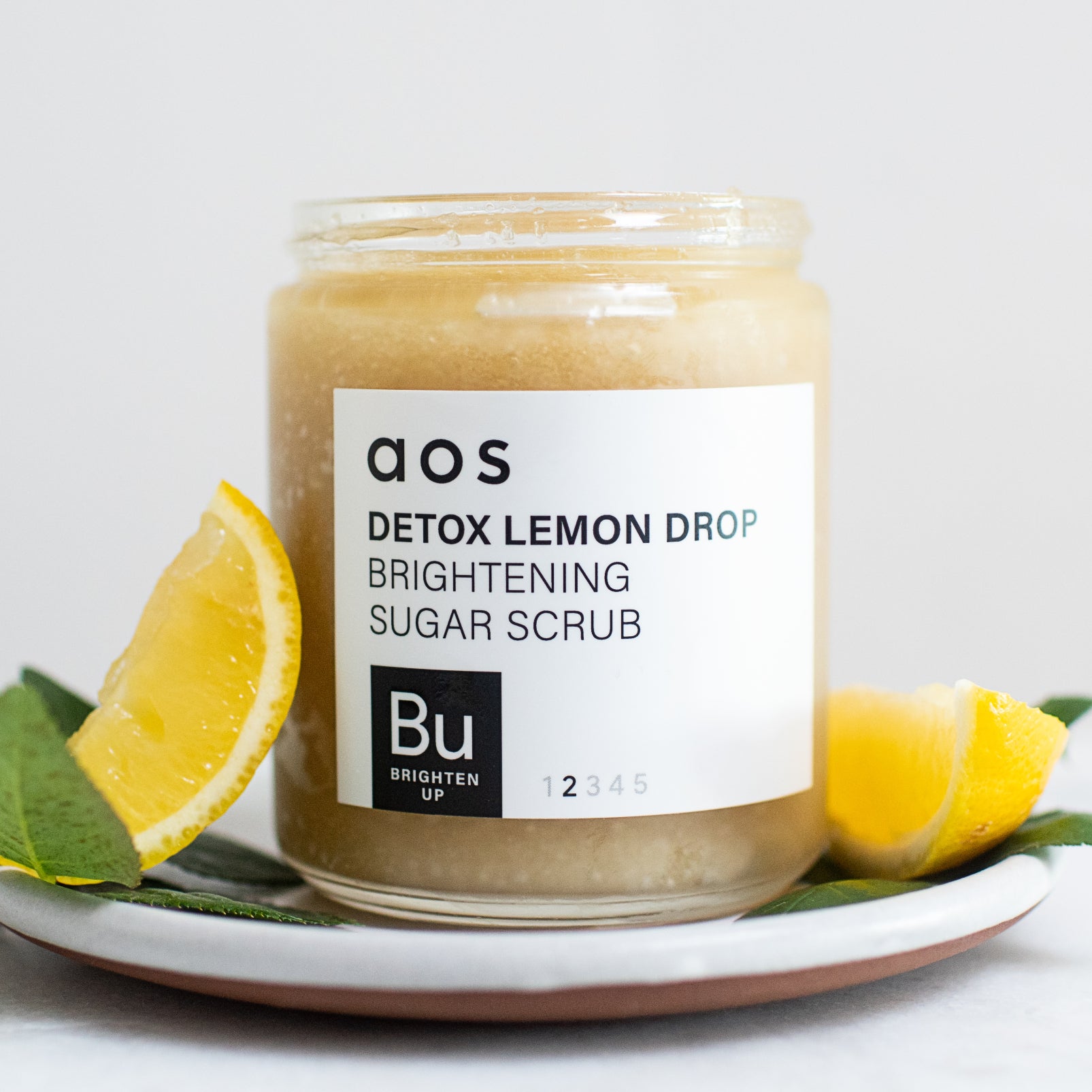 Detox Lemon Drop Brightening Sugar Scrub