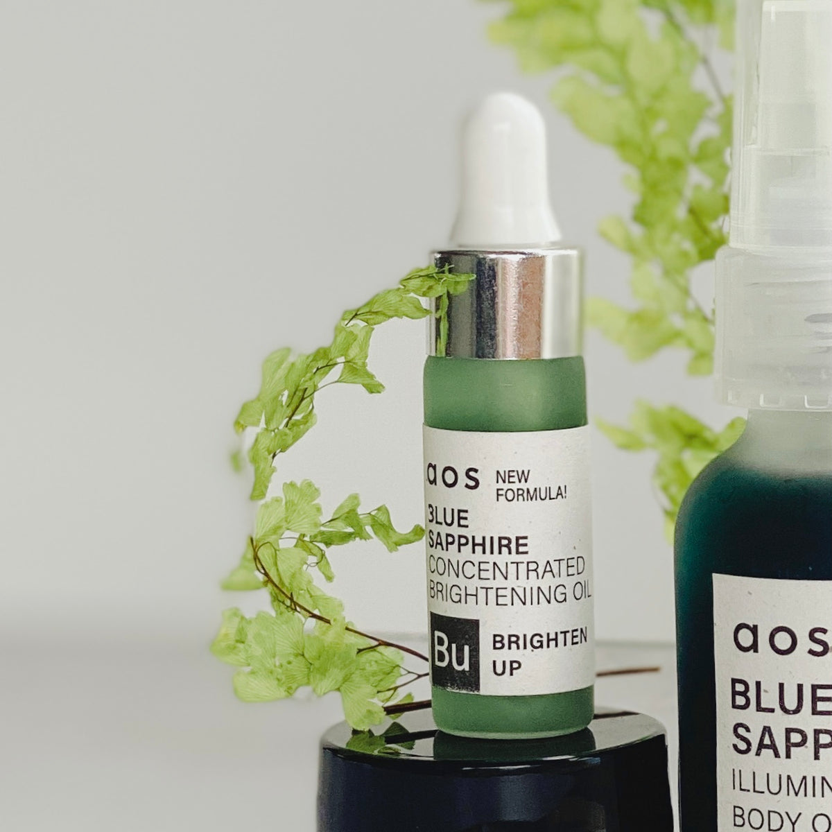 Blue Sapphire Facial Oil Serum AOS Organic Skincare aos skincare