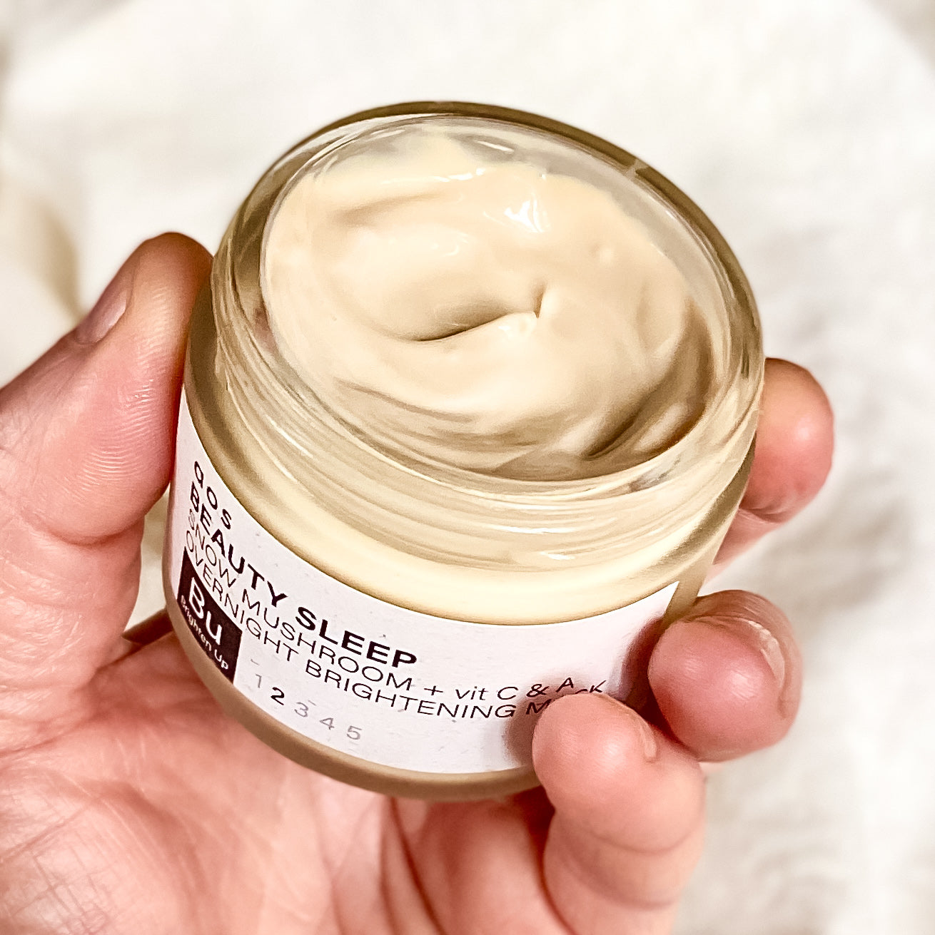 Beauty Sleep Snow Mushroom + C & A Overnight Brightening Mask