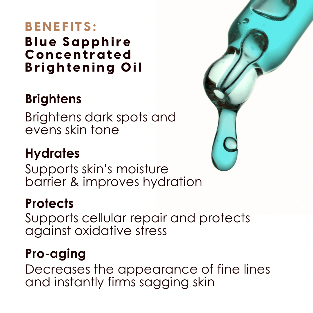 Blue Sapphire Concentrated Brightening Oil