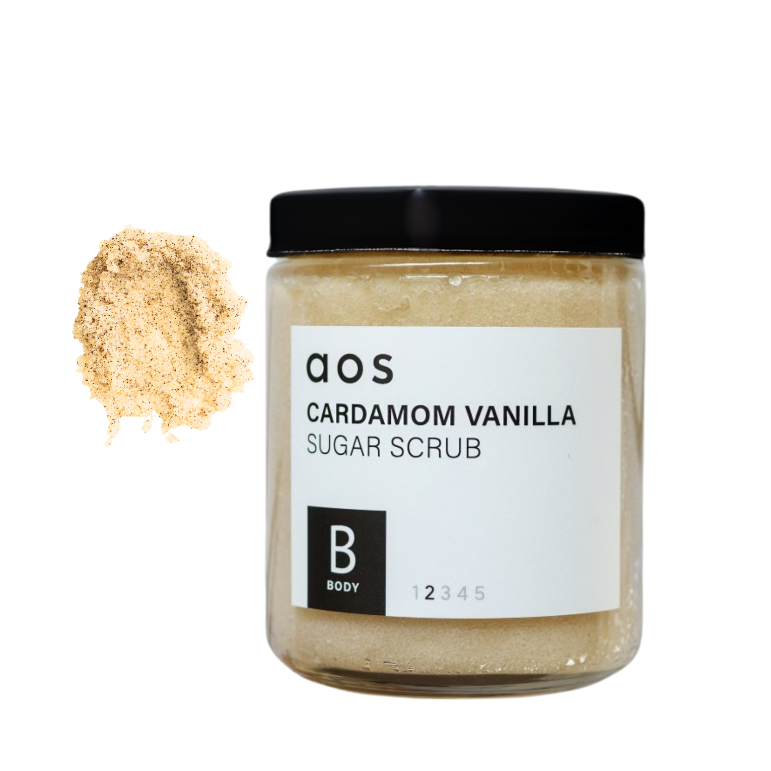 Cardamom Vanilla Sugar Scrub