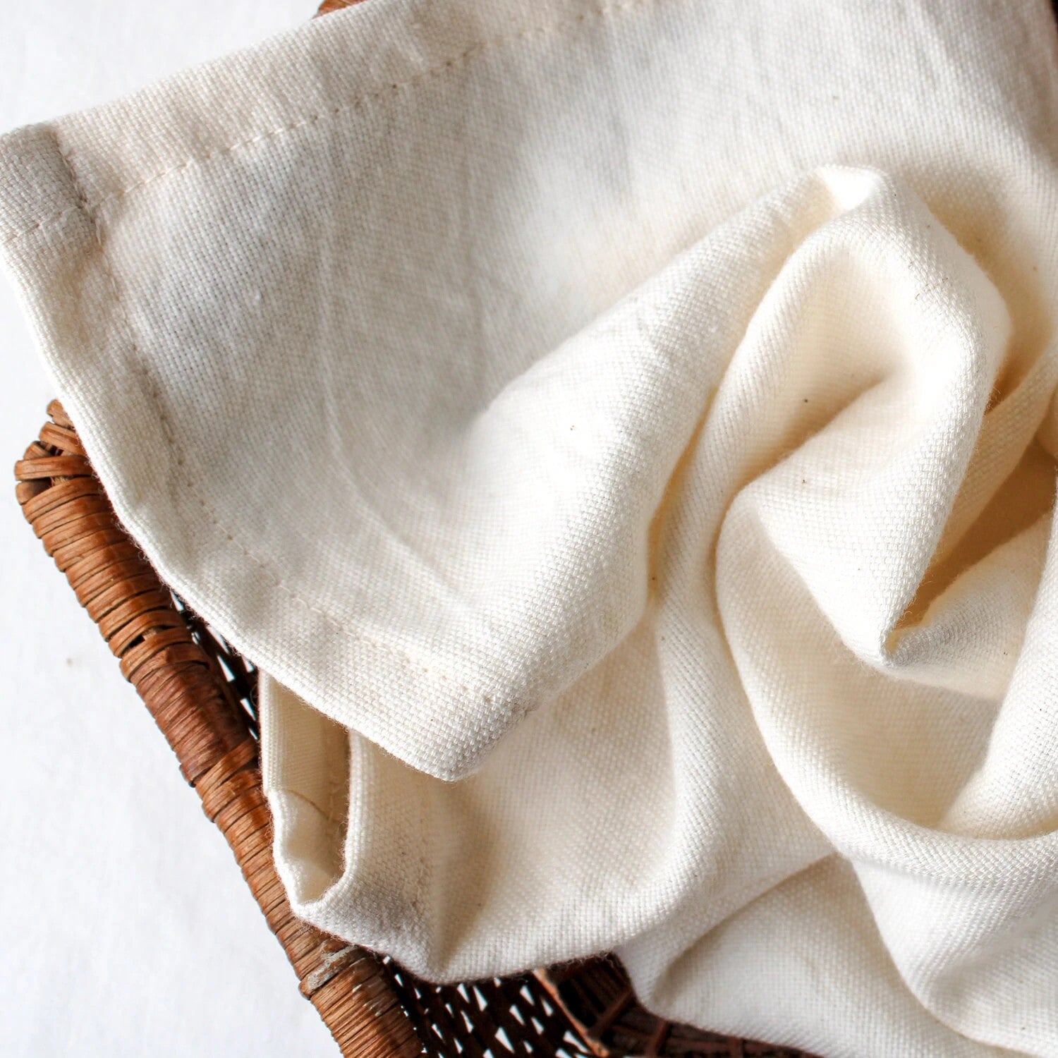 Heirloom Face Cloth | Cloud | Organic Cotton
